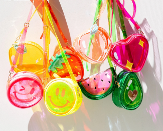 Jelly Goodies Handbags (Color: Multi)