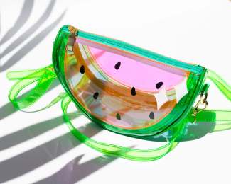 Jelly Goodies Handbags (Color: Watermelon Red)
