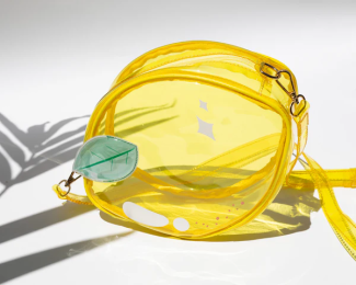 Jelly Goodies Handbags (Color: Lemon Yellow)