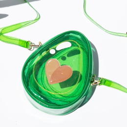 Jelly Goodies Handbags (Color: Avocado Green)