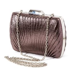 Shell Bag (Color: Pewter)