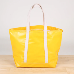 Big Splash Tote Bags (Color: Yellow)