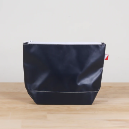 Big Splash Zip Pouch (Color: Navy)
