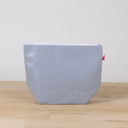 Big Splash Zip Pouch (Color: Gray)