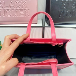 Protect Black Women (My Sister's Keeper Purse) (Color: Hot Pink)