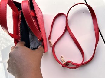 Protect Black Women (My Sister's Keeper Purse) (Color: Red)