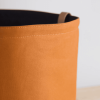 Large Canvas Storage Bucket