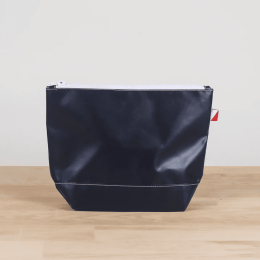 Big Splash Zip Pouch (Color: Navy)