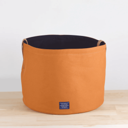 Medium Canvas Storage Bucket (Color: Sierra)